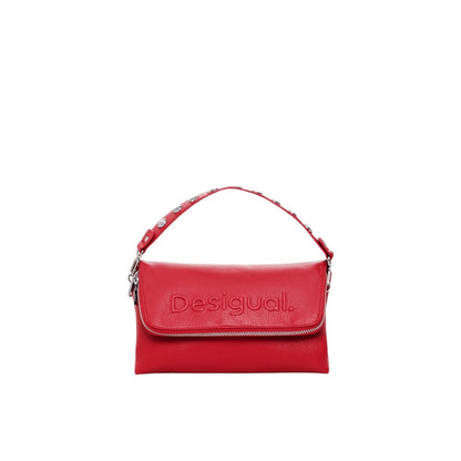 Bolso de mano de polietileno rojo