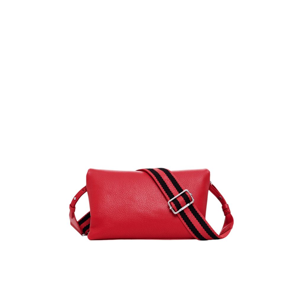 Bolso de mano de polietileno rojo