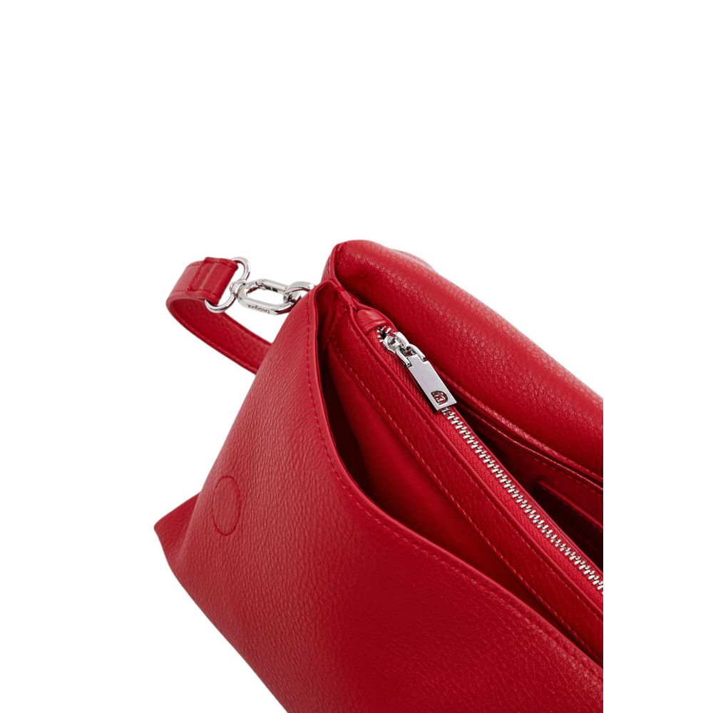 Bolso de mano de polietileno rojo