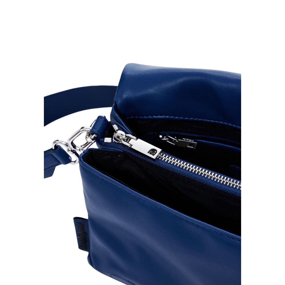 Bolso de mano de polietileno azul