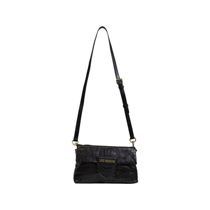 Bolso de mano de polietileno negro