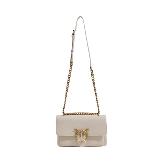 Bolso de piel blanco