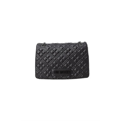 Bolso de mano de polietileno negro