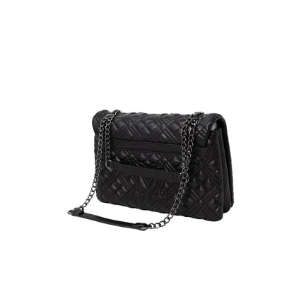 Bolso de mano de polietileno negro