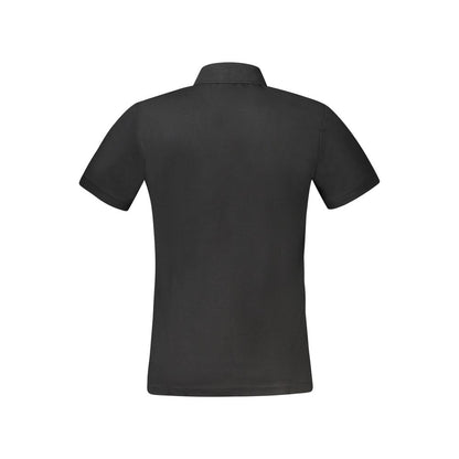 Polo de algodón negro