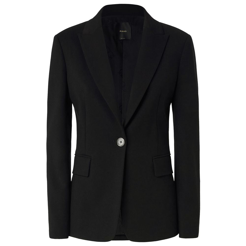 Black Polyester Suits & Blazer