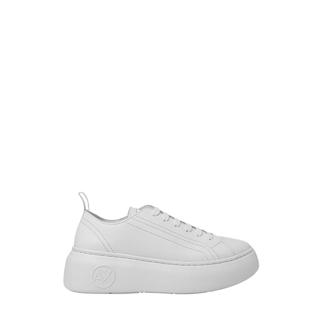 Zapatillas de piel blanca