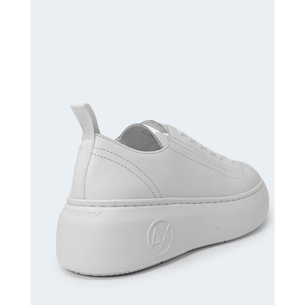 Zapatillas de piel blanca