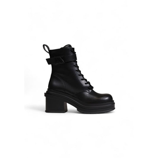 Bota de poliéster negra