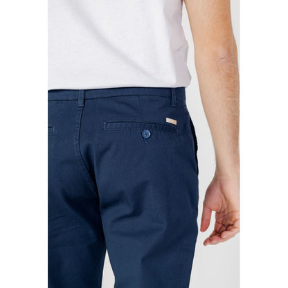 Pantalones y jeans de algodón azul