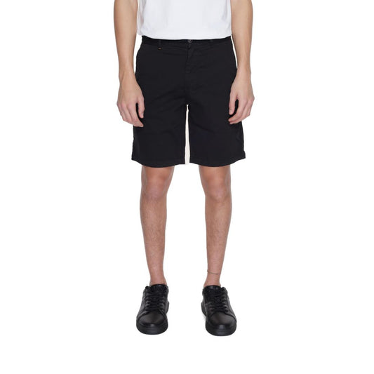 Black Cotton Short