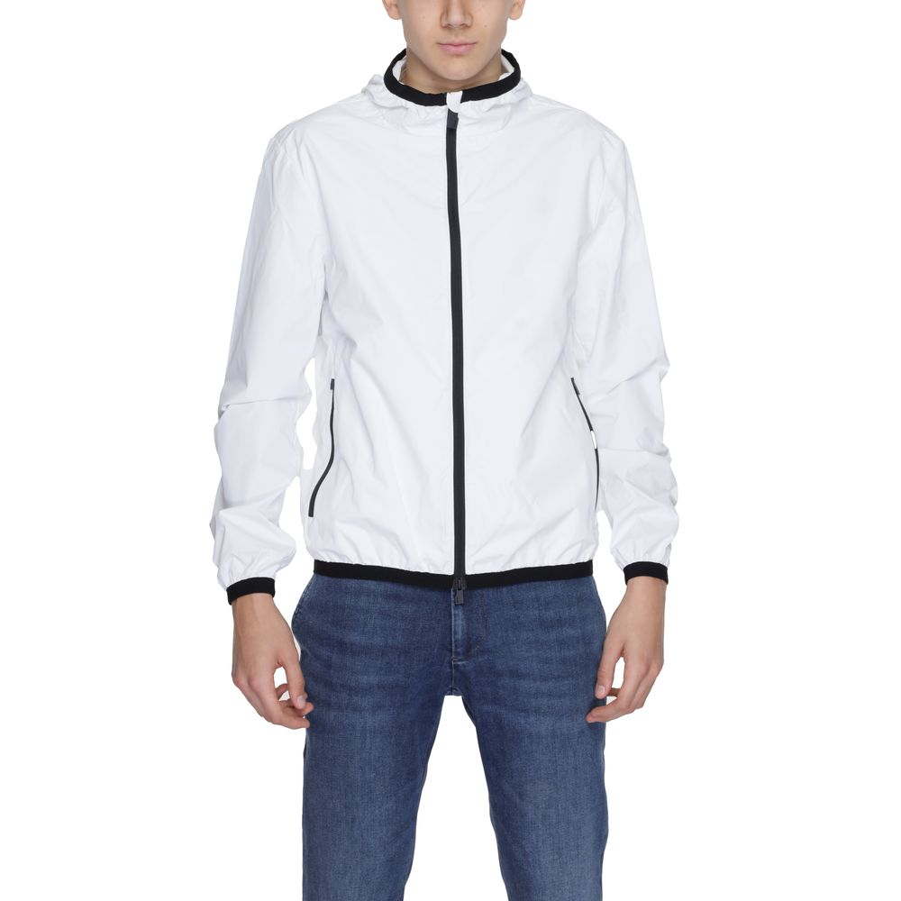 White Polyester Jacket