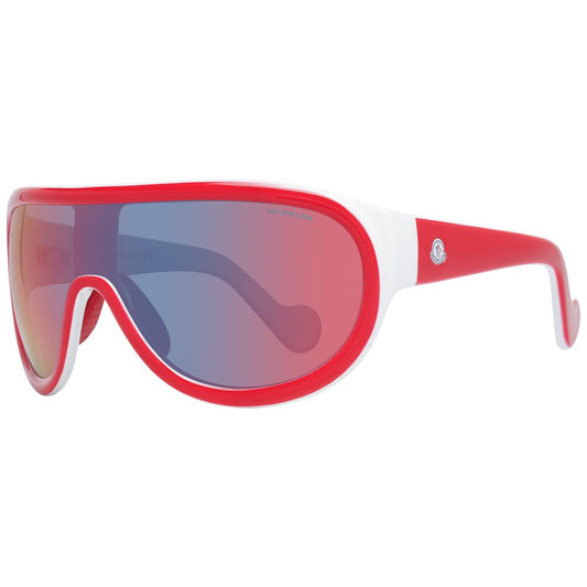 Gafas de sol unisex de color rojo