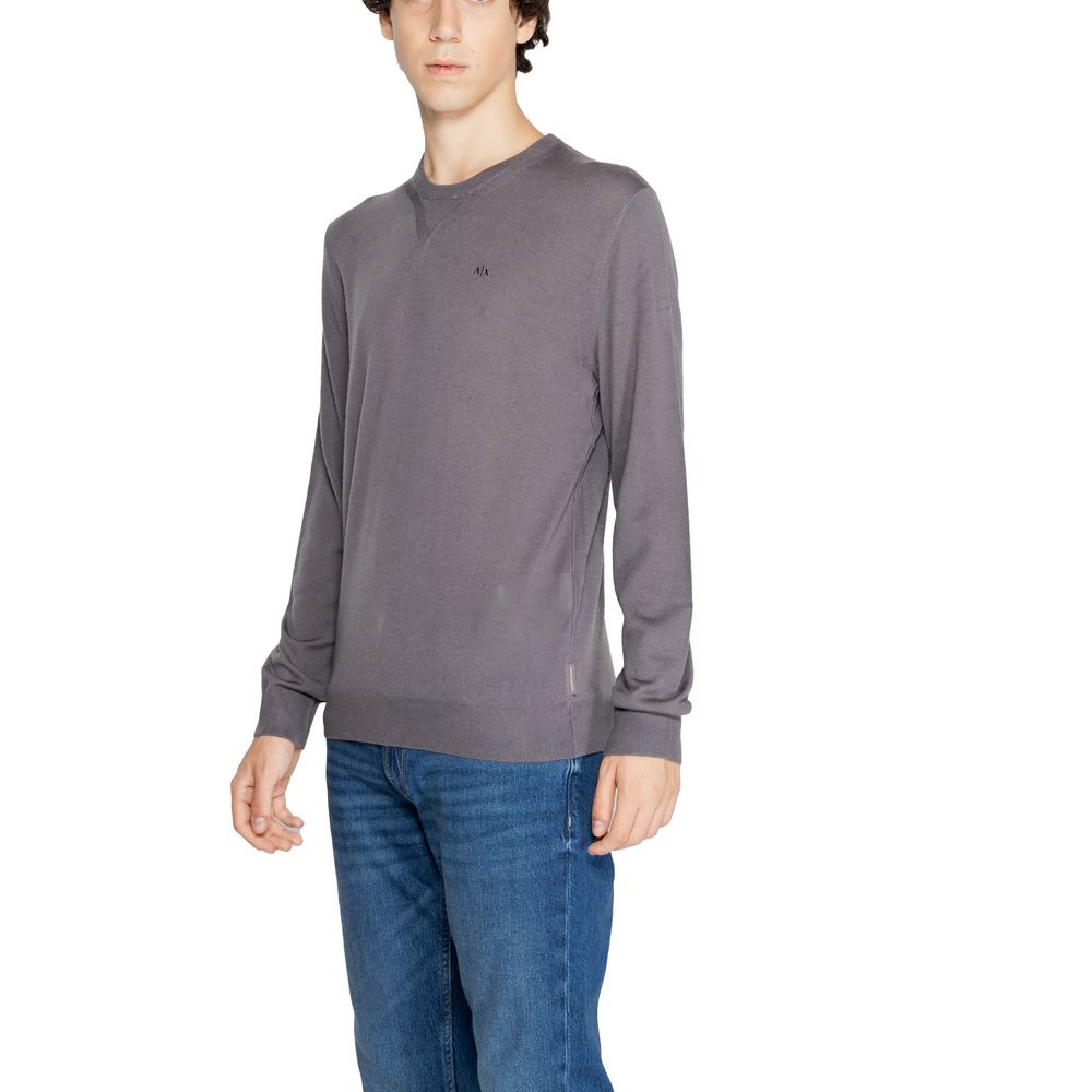 Jersey de lana gris
