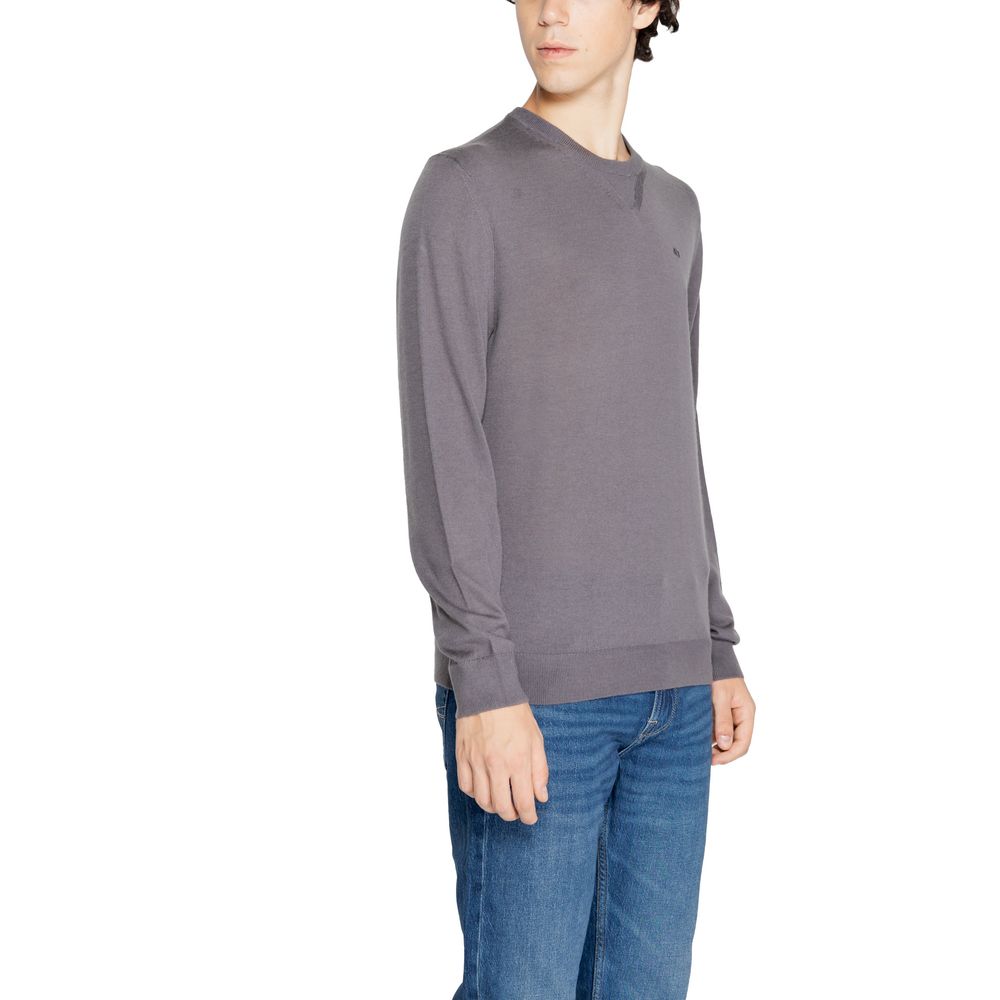 Jersey de lana gris