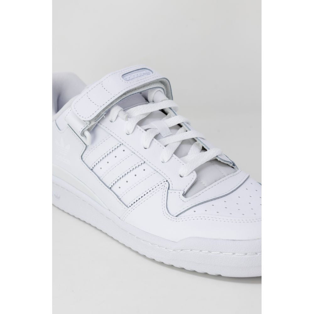 Zapatillas de piel blanca