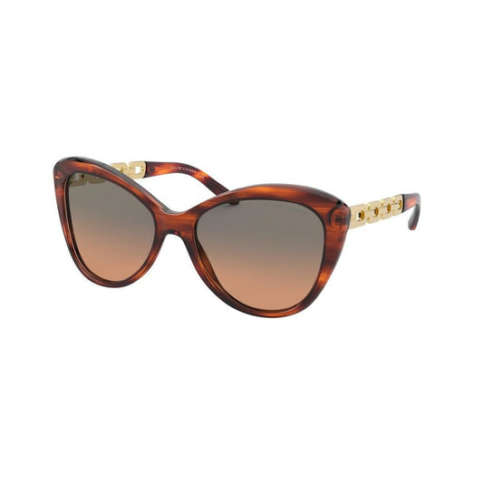 Brown Metal Sunglasses