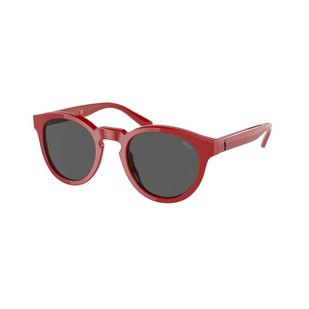 Gafas de sol de acetato rojo