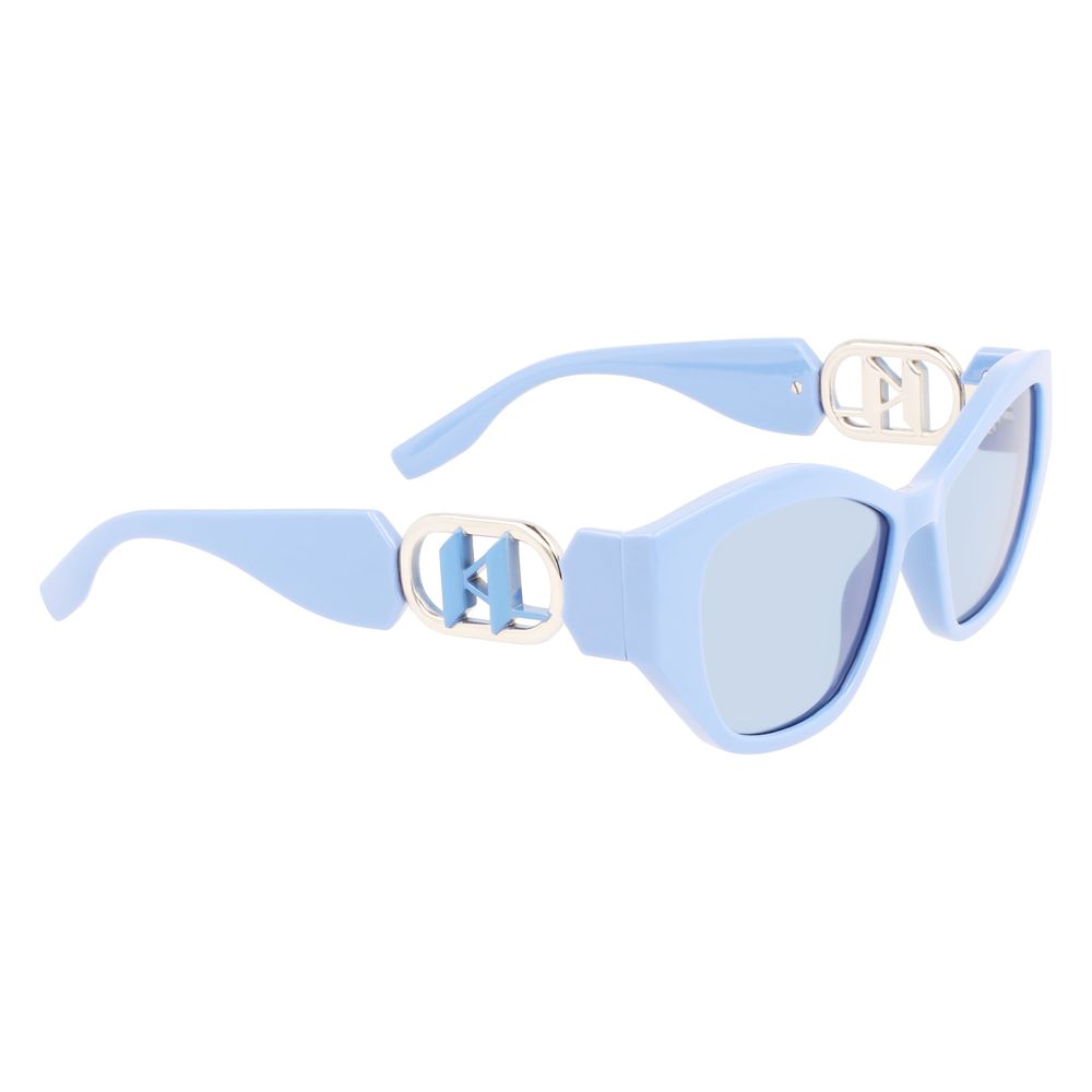 Blue Injected Sunglasses