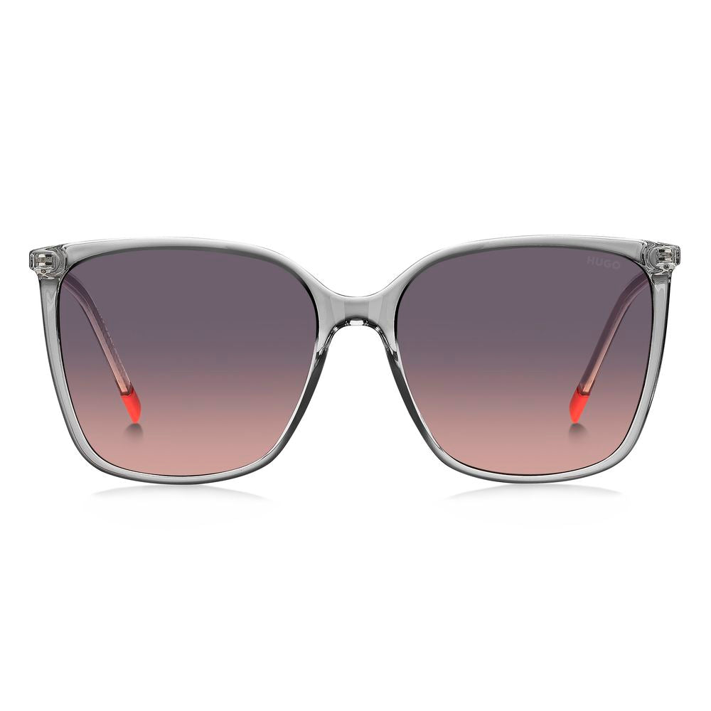 Gray Resin Sunglasses