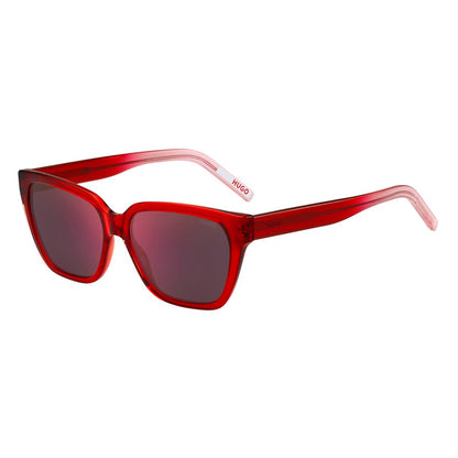 Gafas de sol de acetato rojo