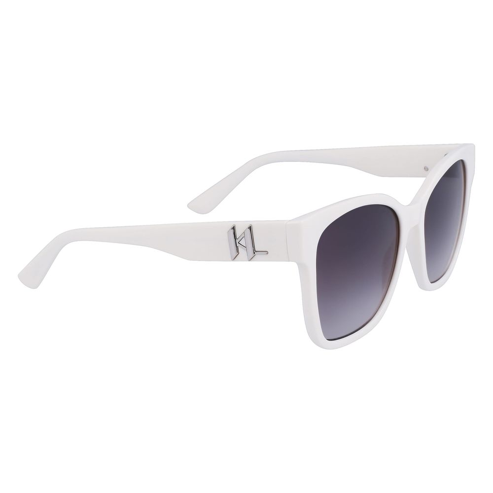 White Injected Sunglasses