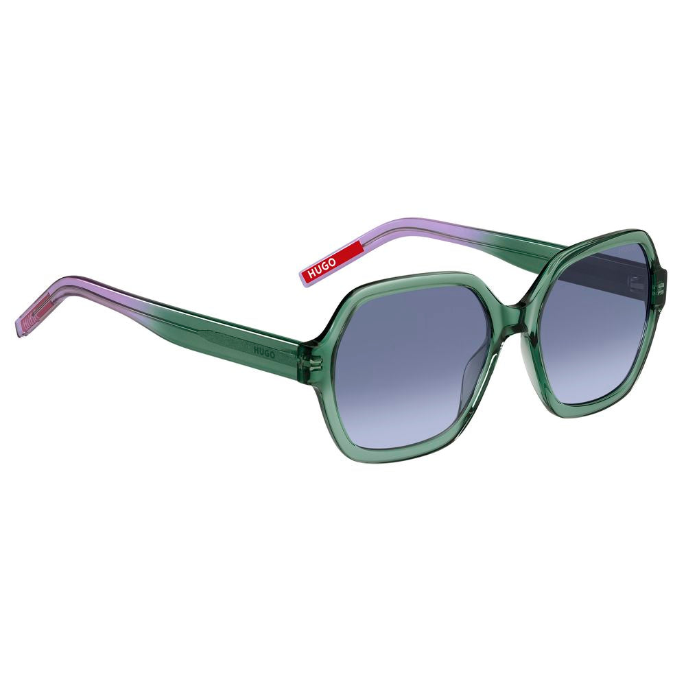 Gafas de sol de acetato verde