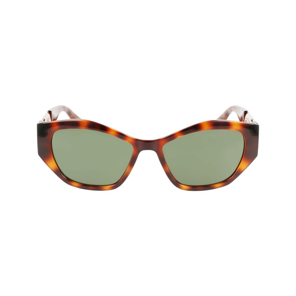 Brown Injected Sunglasses