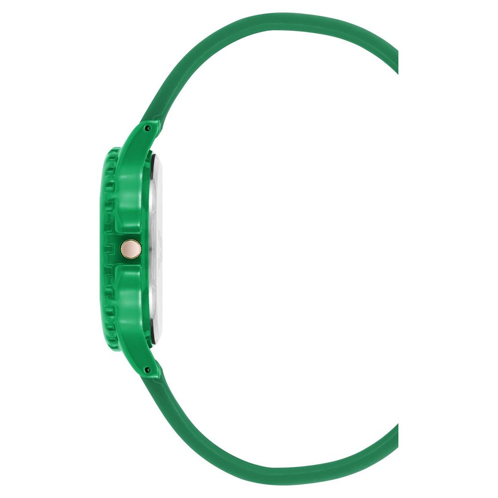 Reloj de silicona verde