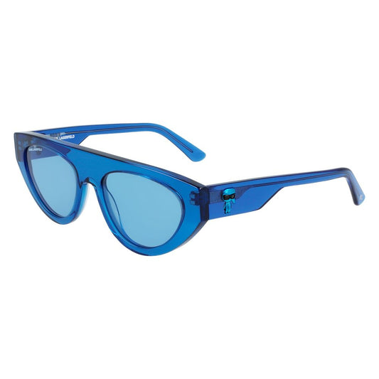 Gafas de sol de acetato azul