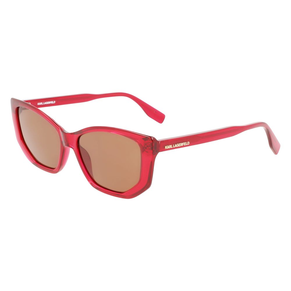 Gafas de sol inyectadas en rojo