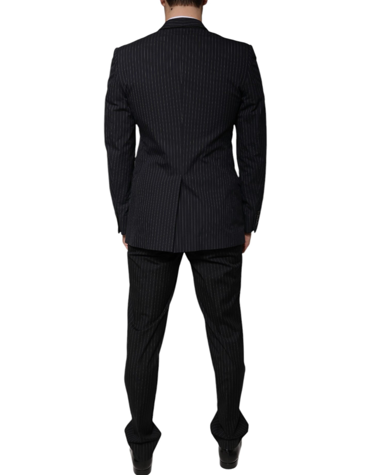 Black Stripe Single Breasted Formal Suit