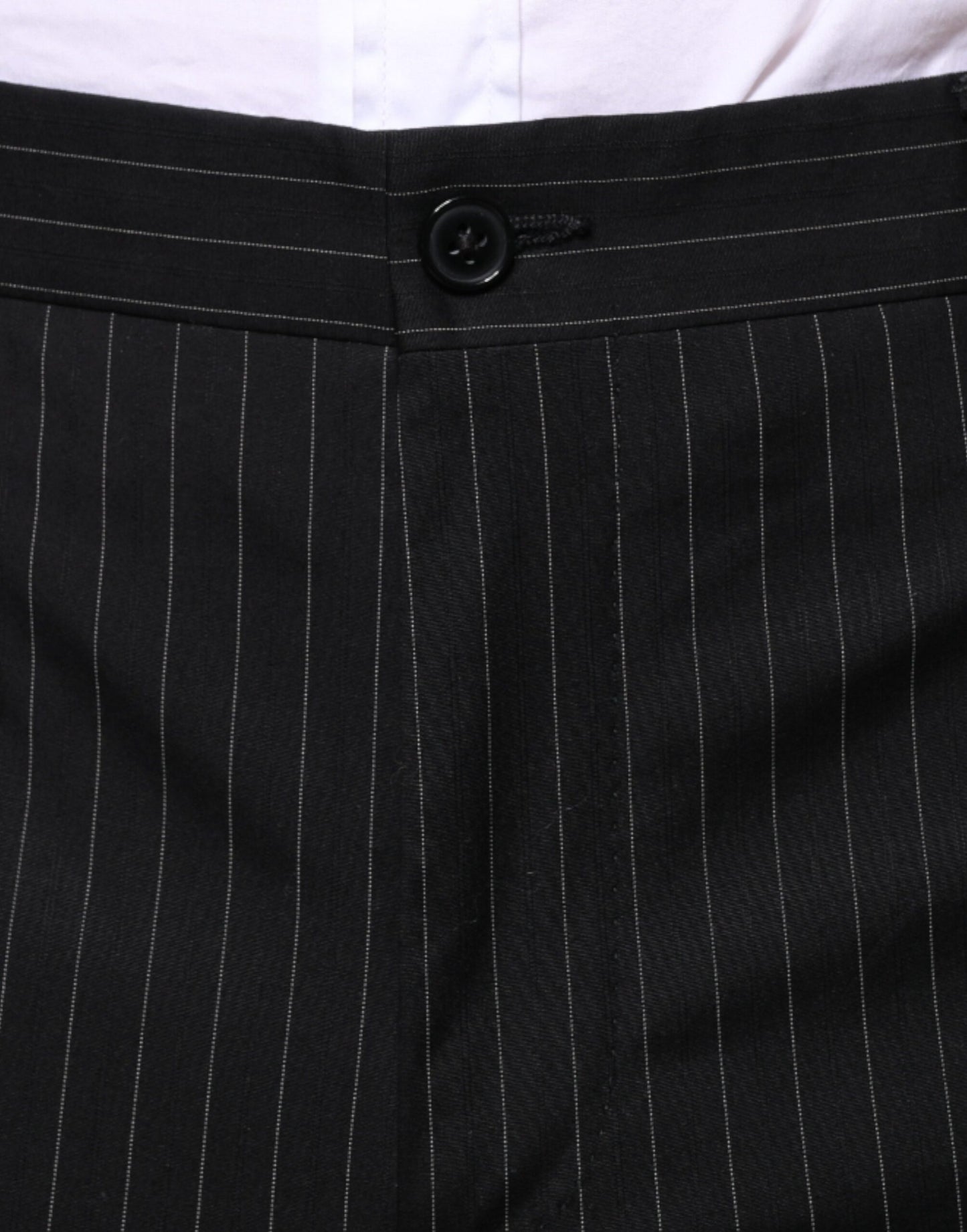 Black Stripe Single Breasted Formal Suit