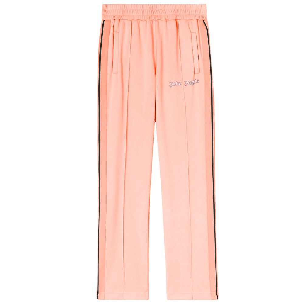 Pantalones y jeans de nailon color rosa