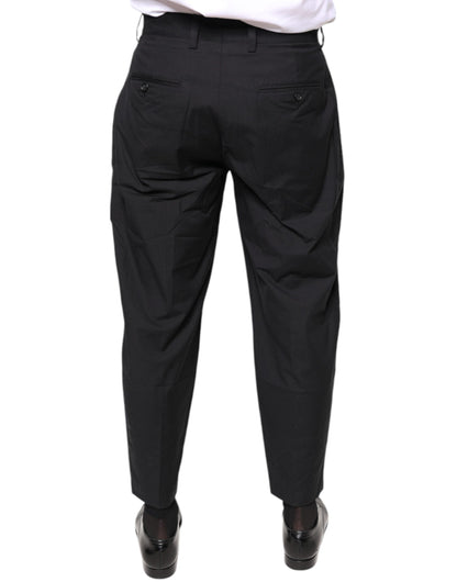 Pantalones de vestir de algodón Black Crown