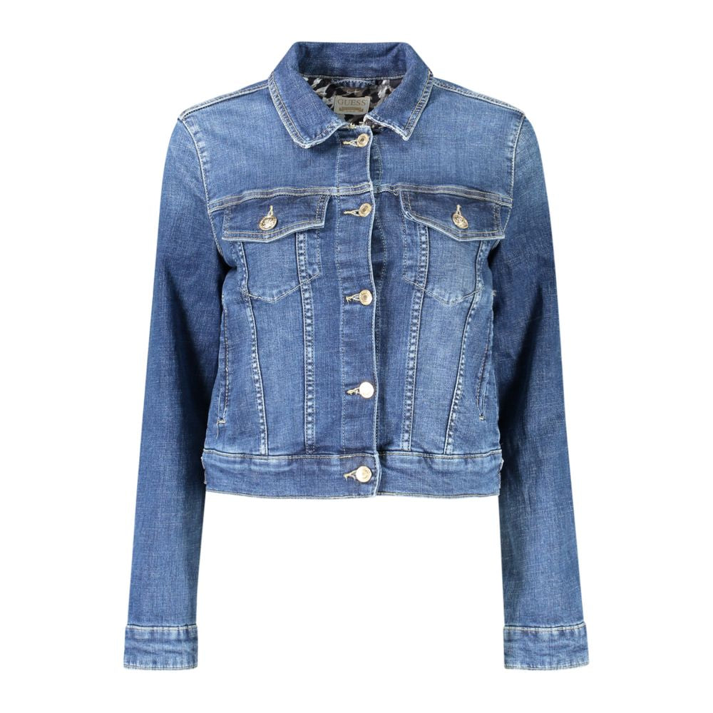 Blue Organic Cotton Women Jacket