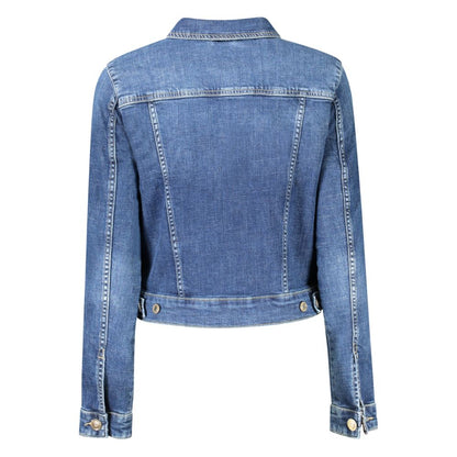 Blue Organic Cotton Women Jacket