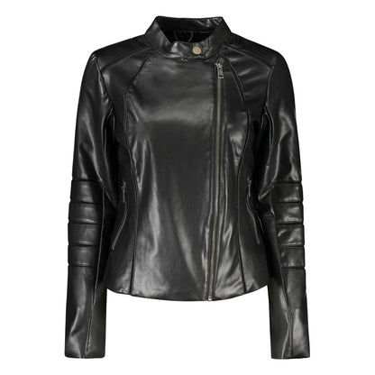 Black Polyethylene Women Jacket