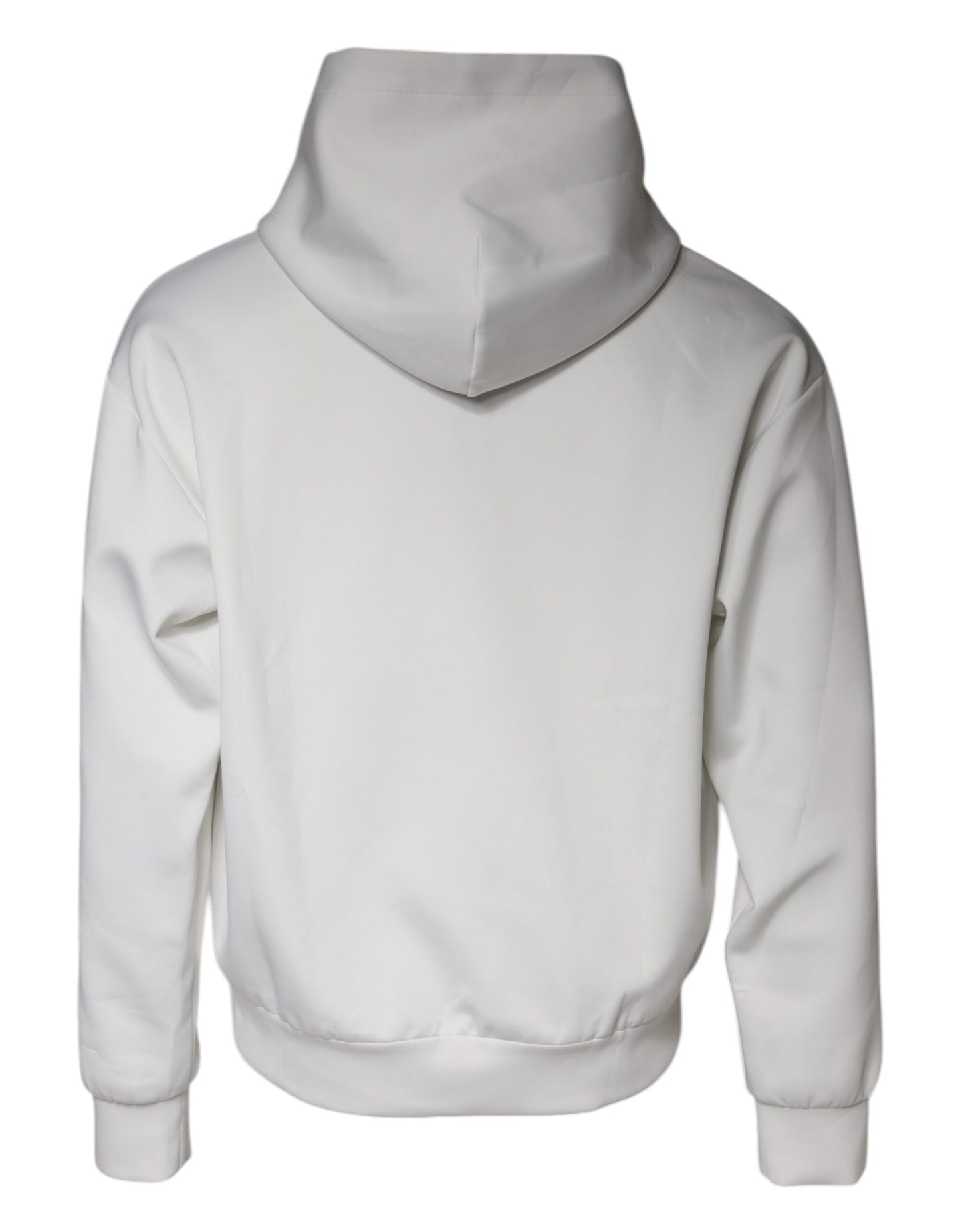 Sudadera con capucha y logotipo de D&amp;G en color blanco para hombre