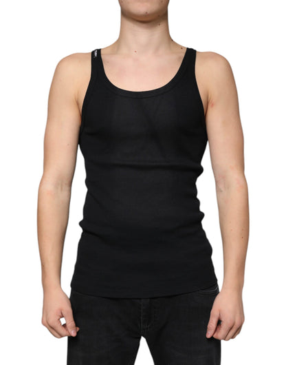 Camiseta sin mangas Marcello Tank negra