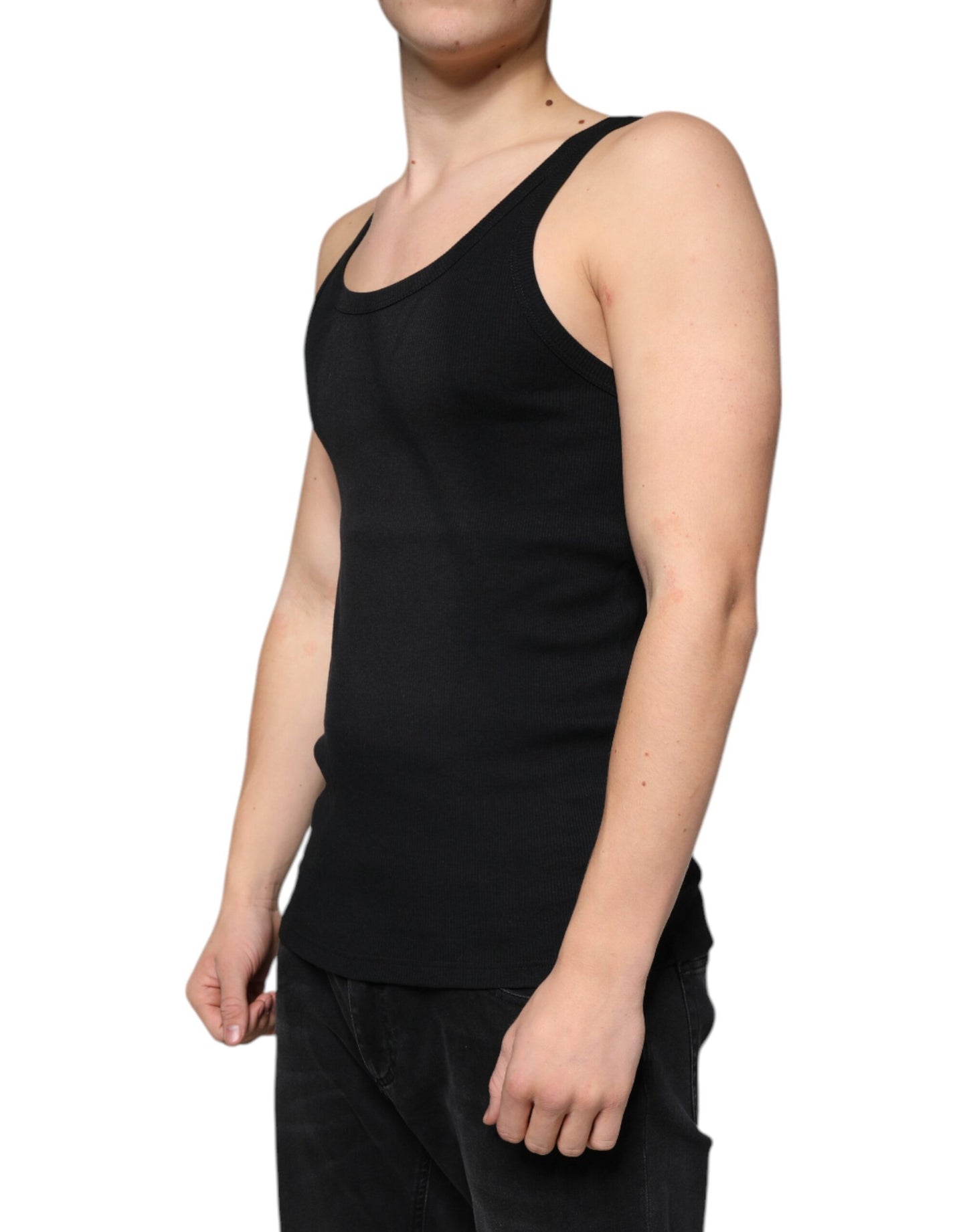 Camiseta sin mangas Marcello Tank negra