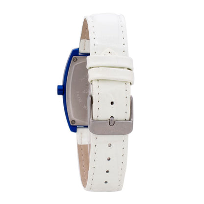 Reloj de piel blanco