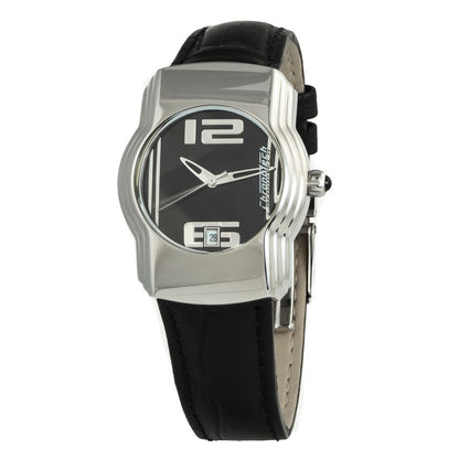 Black Leather Watch