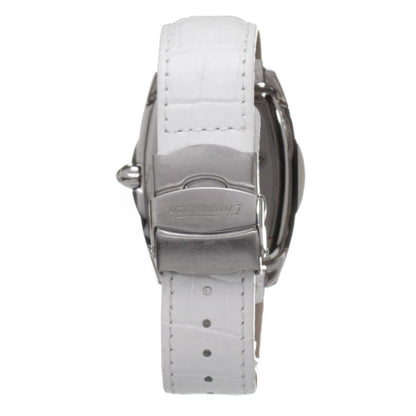 Reloj de piel blanco