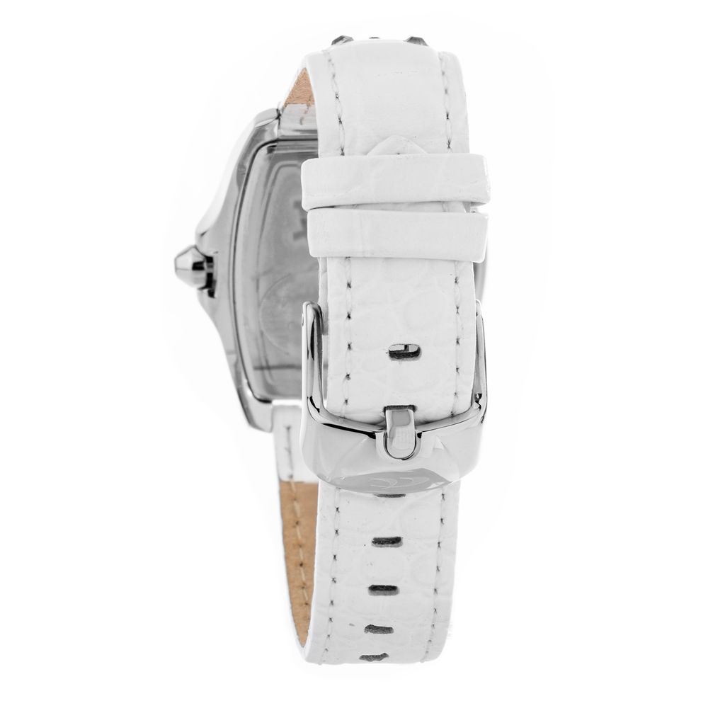 White Leather Watch