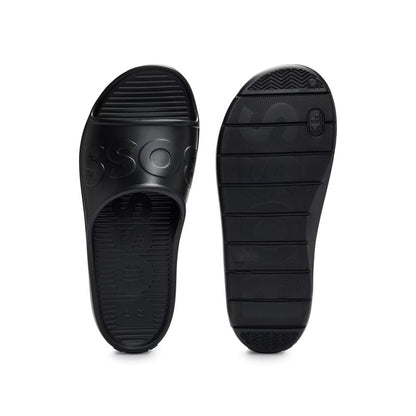 Black Rubber Sandal