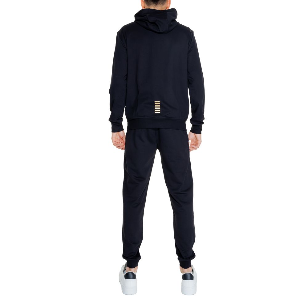 Black Cotton Sweatsuit