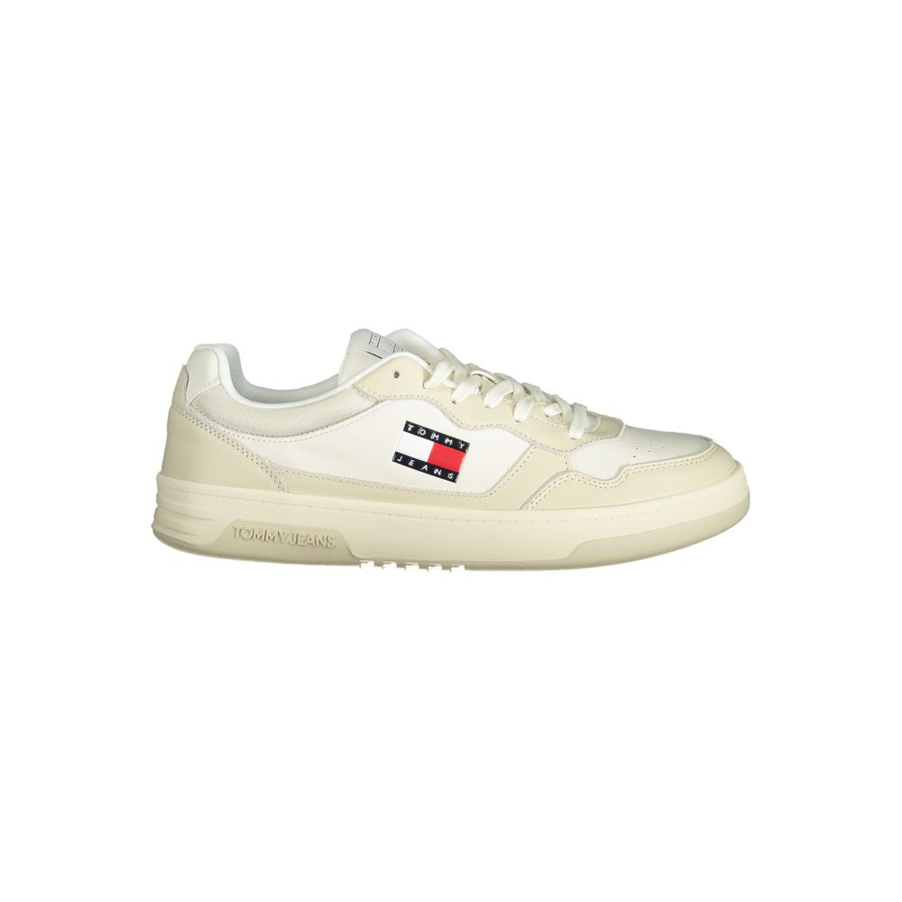 Beige Polyester Sneaker