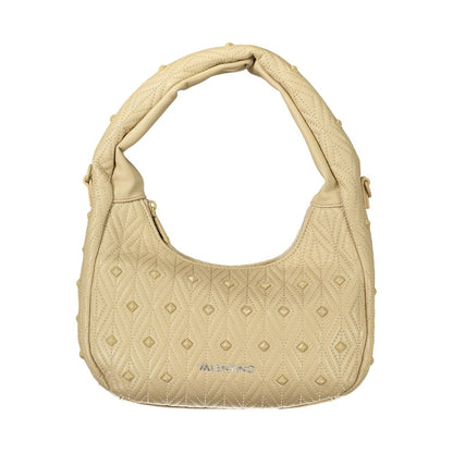 Bolso de mano de polietileno beige