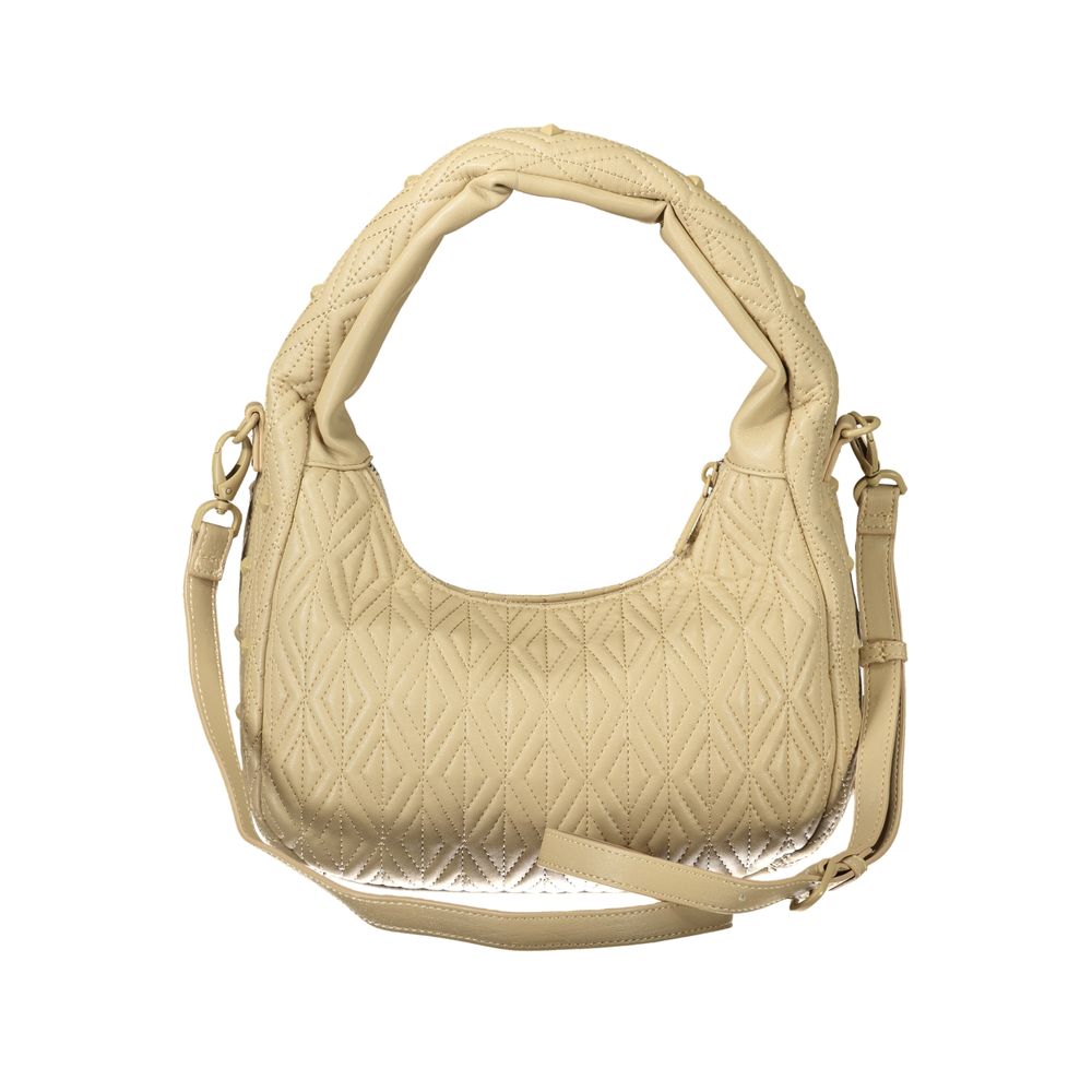 Bolso de mano de polietileno beige